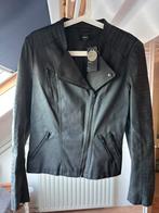 Bikerjas Only maat 38 zwart/grijs, Maat 38/40 (M), Only, Zwart, Nieuw