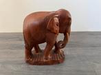 Houten olifant, Ophalen of Verzenden