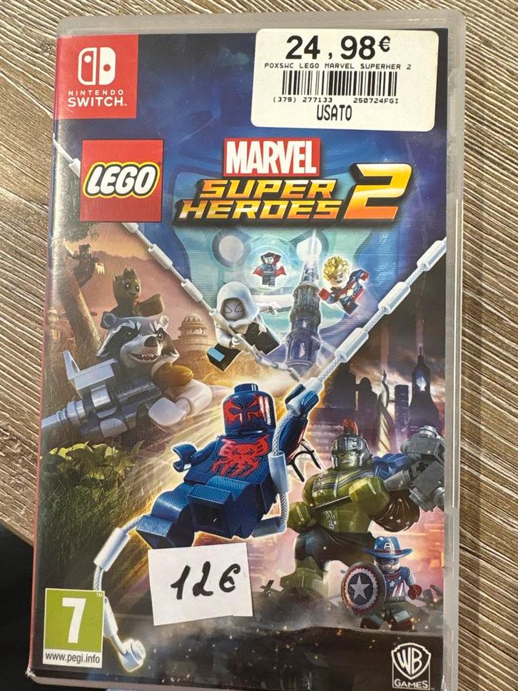 LEGO Marvel Super Heroes 2 - Nintendo Switch, Spelcomputers en Games, Games | Nintendo Switch, Gebruikt, Avontuur en Actie, 1 speler