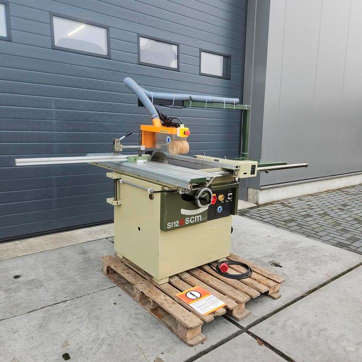 SCM Zaagmachine compact ** platenzaag 45graden, Doe-het-zelf en Verbouw, Gereedschap | Zaagmachines, Zo goed als nieuw, Overige typen