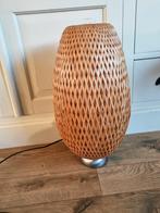 Böja rotan tafellamp, Huis en Inrichting, Ophalen of Verzenden, Zo goed als nieuw, Minder dan 50 cm