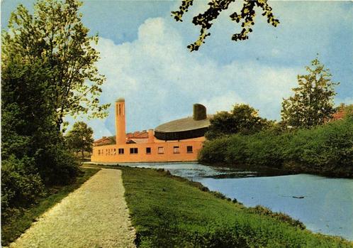 Alblasserdam, R. K. Kerk - ongelopen, Verzamelen, Ansichtkaarten | Nederland, Ongelopen, Utrecht, 1940 tot 1960, Ophalen of Verzenden