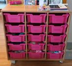 Schoolkast op wieltjes, met 15 ruime laden (merk: Gratnells), Ophalen, 25 tot 50 cm, 100 tot 150 cm, 100 tot 150 cm