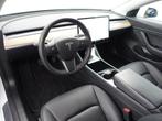 Tesla Model 3 Long Range SOH 100 Procent, Nieuw Accu Pakket,, Auto's, Automaat, 27 €/maand, Met garantie (alle), Wit