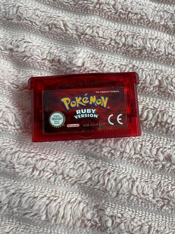 Pokemon Ruby - Gameboy advance beschikbaar voor biedingen