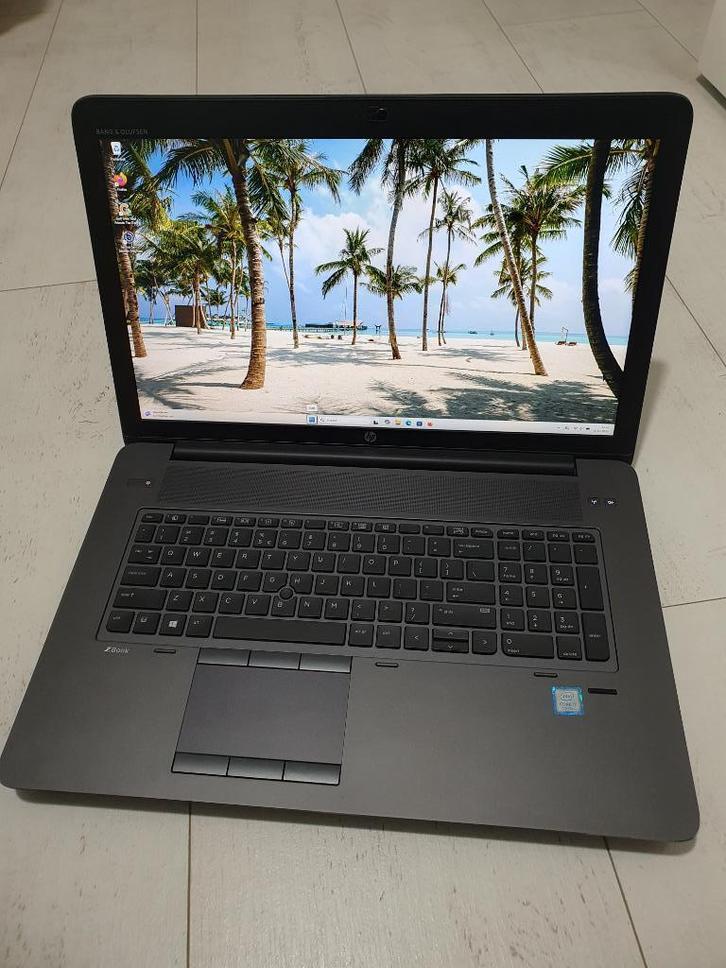 HP Z-Book 17,3" G4 i7-7700HQ 1TB / 32GB / P4000 8GB Z.G.A.N., Computers en Software, Windows Laptops, Zo goed als nieuw, 17 inch of meer