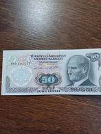 50 turkse lira helemaal nieuw uit 1970!, Ophalen of Verzenden