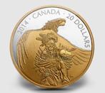 Canada - 20 Dollars 2014 - Nanaboozhoo and the Thunderbird, Verzenden, Noord-Amerika, Setje, Goud