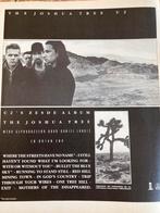 Paginagrote A4 advertentie U2 The Joshua Tree release, Ophalen of Verzenden