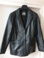 Z.g.a.n. leren jas, Kleding | Dames, Ophalen of Verzenden, Zo goed als nieuw, Maat 38/40 (M), Zwart