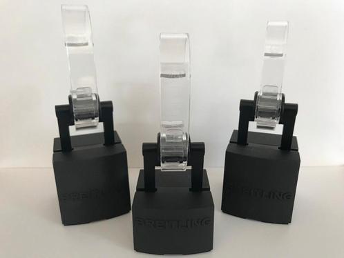 Originele Breitling - displays / standaards - 3x z.g.a.n., Sieraden, Tassen en Uiterlijk, Horloges | Heren, Zo goed als nieuw