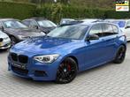 BMW 1-serie 118i Executive M Sport|Nieuwe Ketting + Klepseal, Auto's, Achterwielaandrijving, Gebruikt, Zwart, 4 cilinders