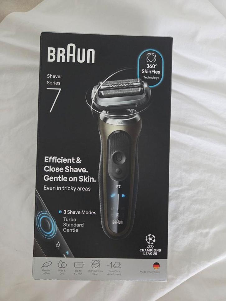 Braun Series 7 Scheerapparaat, Witgoed en Apparatuur, Persoonlijke-verzorgingsapparatuur, Nieuw, Scheren en Epileren, Ophalen of Verzenden