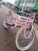Roze kinderfiets - 20 inchfietsen goed trappersplastic kapot, Fietsen en Brommers, Fietsen | Meisjes, Gebruikt, Cooper, Ophalen of Verzenden