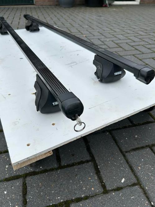 Thule dakdragers open rail, Auto diversen, Dakdragers, Zo goed als nieuw, Ophalen