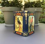 van Melles’s biscuits - blik - H.19 cm Br.15 cm., Ophalen of Verzenden, Gebruikt, Overige