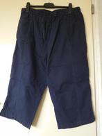 3/4 broek marine maat XXL, Blauw, Maat 46/48 (XL) of groter, Ophalen of Verzenden, Zo goed als nieuw