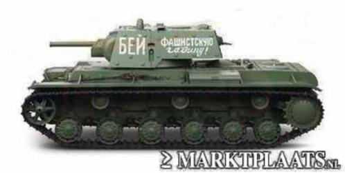RC tank Russische KV-1 6mm 1:16 met rook en geluid nieuw!!, Hobby en Vrije tijd, Modelbouw | Radiografisch | Overige, Nieuw, Ophalen of Verzenden