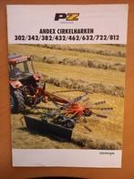 Folder PZ Andex cirkelharken 302 342 382 432 462 632 722 812, Ophalen of Verzenden, Gelezen, Tractor en Landbouw