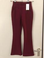 Flared broek bordeaux, Overige kleuren, Nieuw, Ophalen of Verzenden, Maat 36 (S)