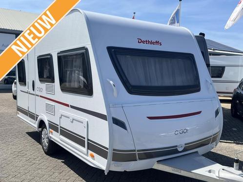 Dethleffs C'Go 415 QL TERREIN OUTLET !!, Caravans en Kamperen, Caravans, Bedrijf, tot en met 3, Treinzit, Dethleffs, Dwarsbed