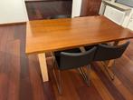 Kersenhouten eettafel + 4x ikea bernhard stoel, Ophalen, 50 tot 100 cm, Zo goed als nieuw, 150 tot 200 cm