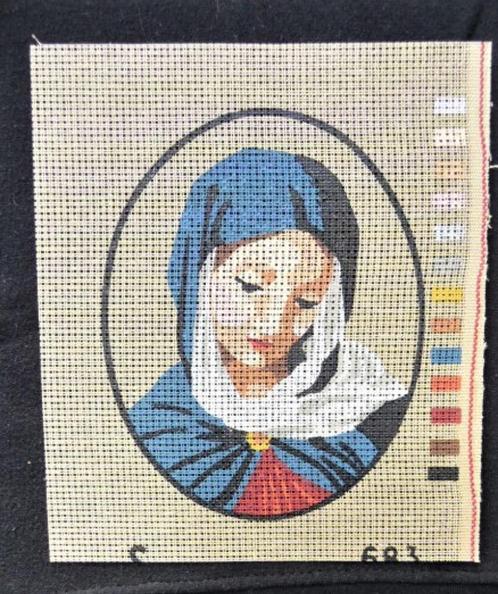 GEBORD SCHILDERIJTJE OM KAART TE MAKEN, 3 PATRONEN, Hobby en Vrije tijd, Borduren en Borduurmachines, Nieuw, Patroon, Handborduren