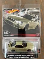 Hot Wheels premium Nissan Skyline GT-R bnr34 real riders, Ophalen of Verzenden, Zo goed als nieuw, Auto