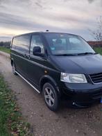 Volkswagen Transporter 2.5 TDI 1.0 96KW DC 2006, Auto's, Voorwielaandrijving, Stof, Volkswagen, Zwart