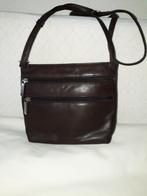My Lady leren schoudertasje, Sieraden, Tassen en Uiterlijk, Tassen | Damestassen, Ophalen of Verzenden, Gebruikt, Bruin, Schoudertasje
