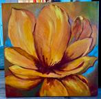 Schilderij - open tulp, Antiek en Kunst, Kunst | Schilderijen | Modern, Ophalen