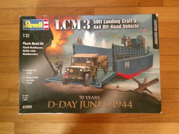 D-Day Revell LCM-3 Landingsvaartuig 1:35 beschikbaar voor biedingen