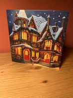 diamond painting kerstkaart kant en klaar, Ophalen of Verzenden, Nieuw, Kerst