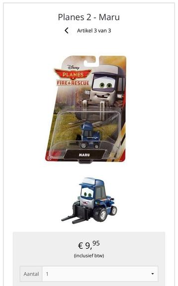 Disney Planes 2 - Maru Heftruck beschikbaar voor biedingen