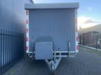 Te koop grote schaftwagen / schaftkeet / bouwkeet tandemasse, Doe-het-zelf en Verbouw, Bouwketen en Schaftketen, Ophalen, Gebruikt