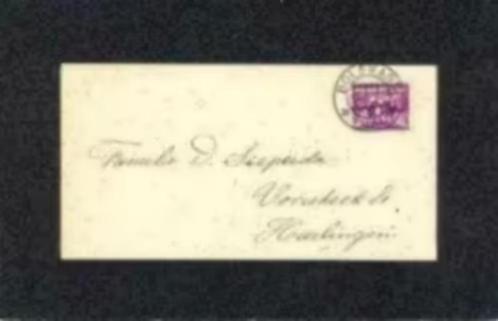 Rouwbrief 1935 Parrega Zeldenrust Reitsma., Verzamelen, Bidprentjes en Rouwkaarten, Rouwkaart, Verzenden