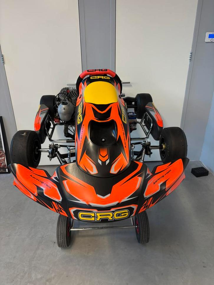 CRG Black mirror 2025 met TM Mini 3 60cc compleet rijklaar, Sport en Fitness, Karting, Zo goed als nieuw, Kart, Ophalen