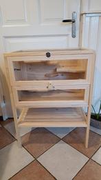 Tectake - Hamsterkooi 60 X 40 X 80 Cm, Ophalen, Zo goed als nieuw, Kooi, Minder dan 60 cm