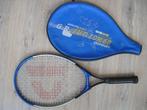 Tennisracket Donnay Junior 60 blauw als nieuw & hoes racket, Sport en Fitness, Tennis, Overige merken, Racket, Ophalen of Verzenden