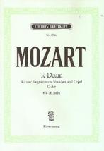 Mozart Te Deum KV141, Ophalen of Verzenden, Zo goed als nieuw, Artiest of Componist, Koor
