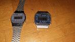 2 Vintage Quartz horloges Qmax en Parera, Sieraden, Tassen en Uiterlijk, Horloges | Heren, Overige merken, Staal, Gebruikt, Staal