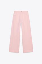 NIEUW Zara high waist wide leg jeans broek roze pantalons, Maat 38/40 (M), Zara, Nieuw, Ophalen of Verzenden
