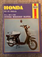 Honda NS50 Melody werkplaatsboek Haynes, Motoren, Ophalen of Verzenden, Honda
