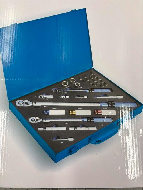 Nieuwe stahlgruppe momentsleutel set 3 stuks 32 delig, Auto diversen, Autogereedschap, Nieuw, Ophalen of Verzenden