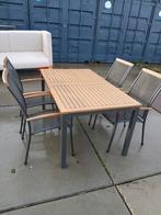Tuinset met 4 stoelen Royal Garden 150x90, Tuin en Terras, Ophalen of Verzenden