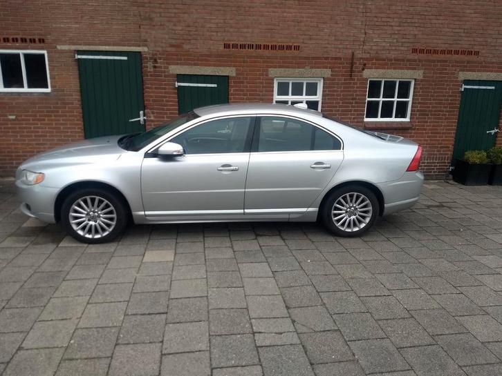 Volvo S80 2.5 T Geartronic 2008 Grijs, Auto's, Volvo, Particulier, S80, Benzine, D, Sedan, Automaat, Origineel Nederlands, Zilver of Grijs