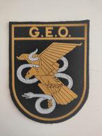 Spaans Politie GEO Embleem, Verzamelen, Militaria | Algemeen, Ophalen of Verzenden, Overige soorten, Overige gebieden, Embleem of Badge