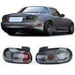Led Achterlichten Zwart Chrome Voor Mazda MX5 NB 1998 t/m 20, Auto diversen, Tuning en Styling, Ophalen of Verzenden