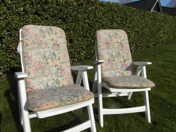 tuinkussens tuinstoelkussen 2 stuks bloem print beschikbaar voor biedingen