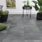 Laminaat Cando click de luxe tegel XB pvc steen antraciet(1B, Ophalen, Nieuw, 75 m² of meer, Laminaat